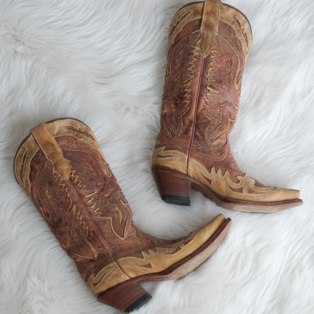 Womens Corral Cowboy Boots